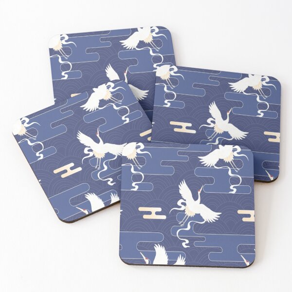 Item preview, Blue Crane Clouds designed and sold by Ellia Arts.