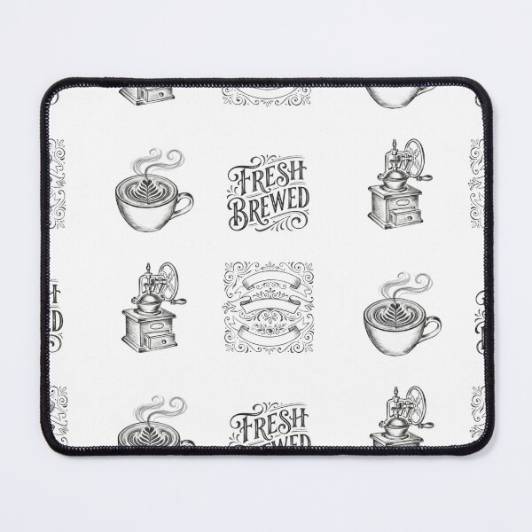 Item preview, Vintage Hand-Drawn Coffee Chalkboard Illustration Set designed and sold by NonditStudio.