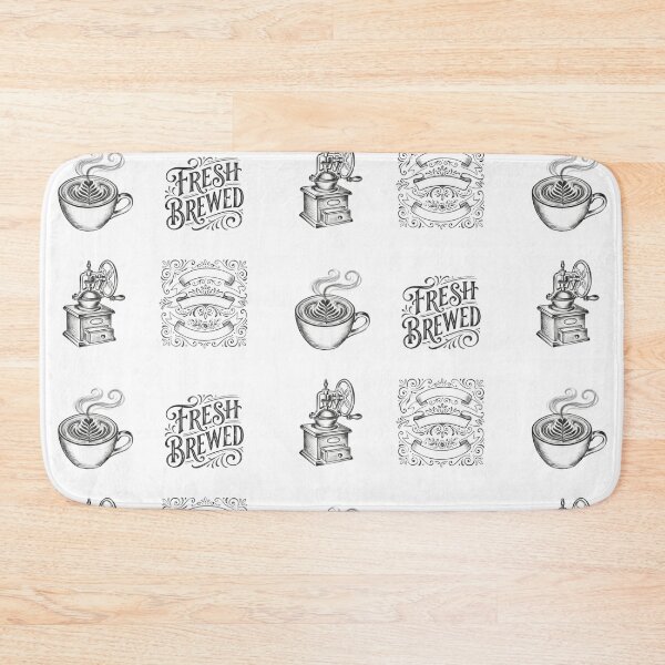 Item preview, Vintage Hand-Drawn Coffee Chalkboard Illustration Set designed and sold by NonditStudio.