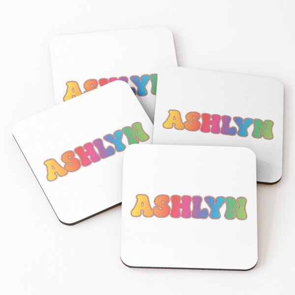 Item preview, ❤️ Ashlyn Personalized Name Wavy Retro Shirt, Coffee Mug, Sticker Gift designed and sold by HelixPedia.