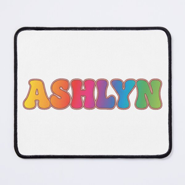 Item preview, ❤️ Ashlyn Personalized Name Wavy Retro Shirt, Coffee Mug, Sticker Gift designed and sold by HelixPedia.