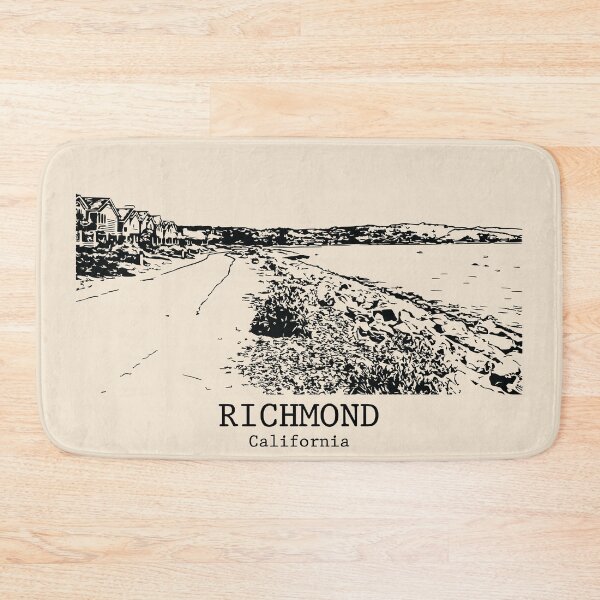 Artikelvorschau, Richmond - Kalifornien entworfen und verkauft von Lakeric Cityscapes.