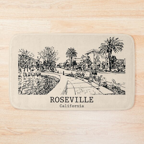 Item preview, Roseville - California designed and sold by Lakeric Cityscapes.
