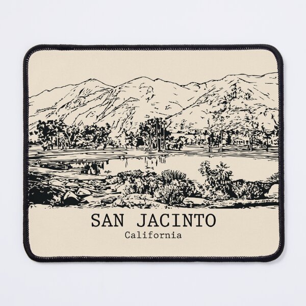 Item preview, San Jacinto - California designed and sold by Lakeric Cityscapes.