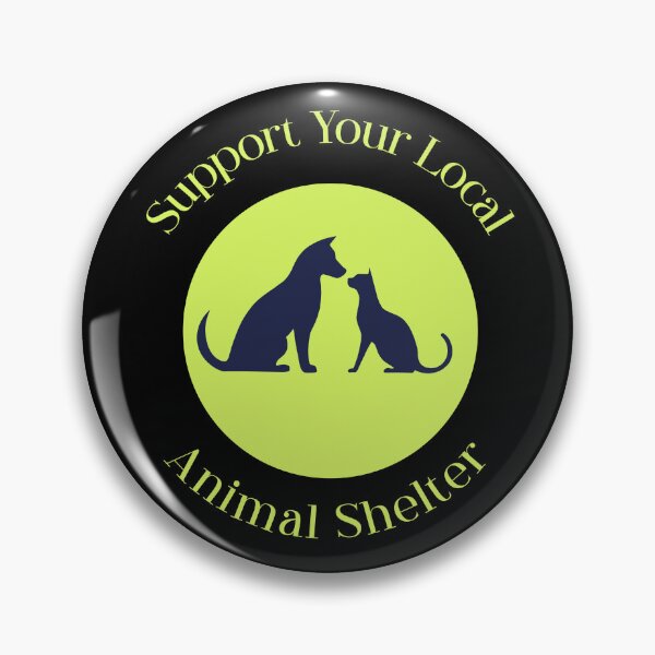 Item preview, Support Your Local Animal Shelter – Dog and Cat Silhouette Rescue Design. designed and sold by TBWCREATIONS.
