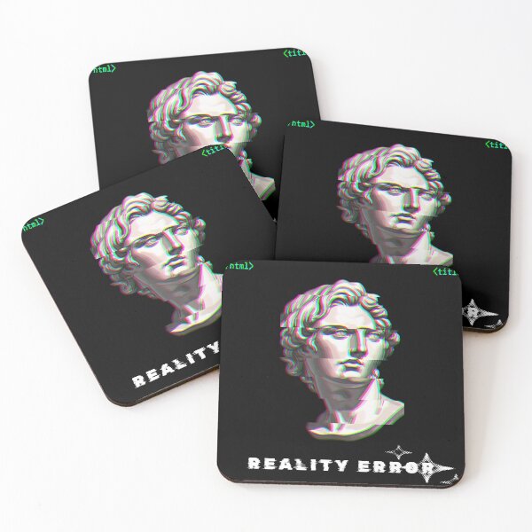 Item preview, Reality Error | Glitch Art Greek Statue & Webcore Aesthetic designed and sold by The Lucid Gaze.
