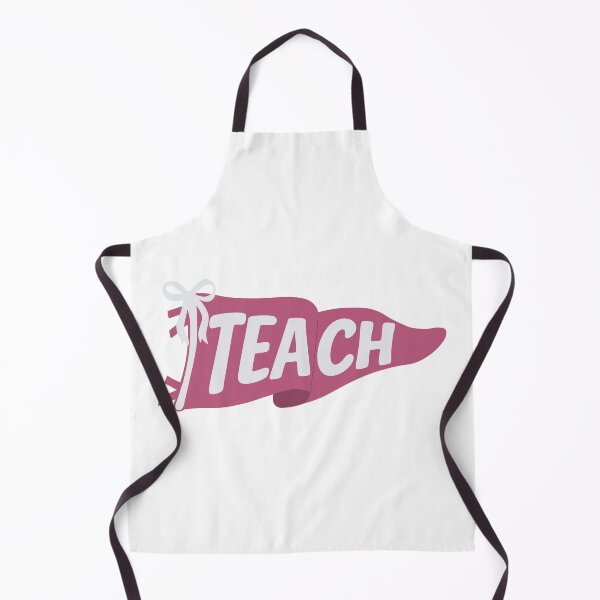 Item preview, "Teach" Pennant Flag Pink designed and sold by jillianromero.