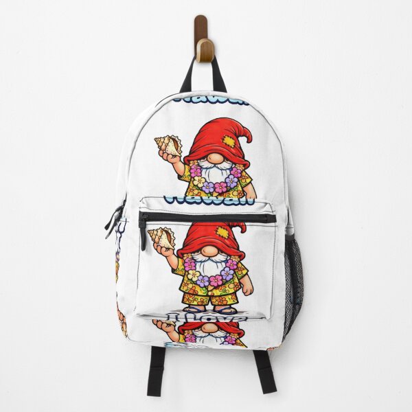Item preview, Hawaiian Gnome with Conch Shell – I Love Hawaii designed and sold by Moriarty's Digital Visions.