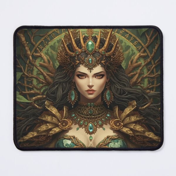 Item preview, Verdant Sovereign of the Rootbound Realm designed and sold by AbstractAnom.