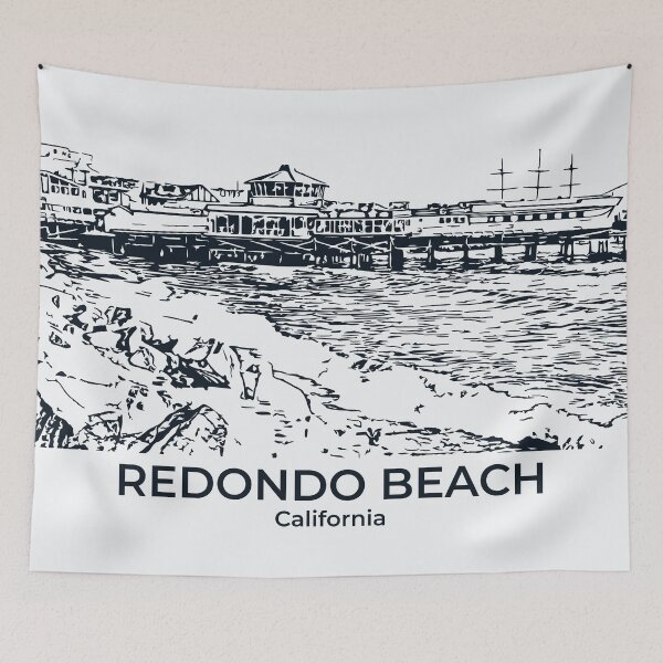 Item preview, Redondo Beach - California designed and sold by Lakeric Cityscapes.