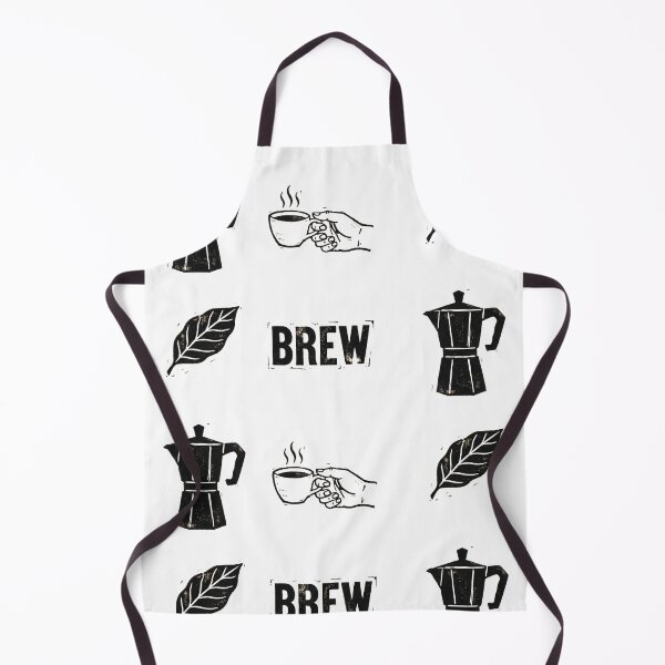 Item preview, Rustic Hand-Stamped Coffee Block Print Collection designed and sold by NonditStudio.