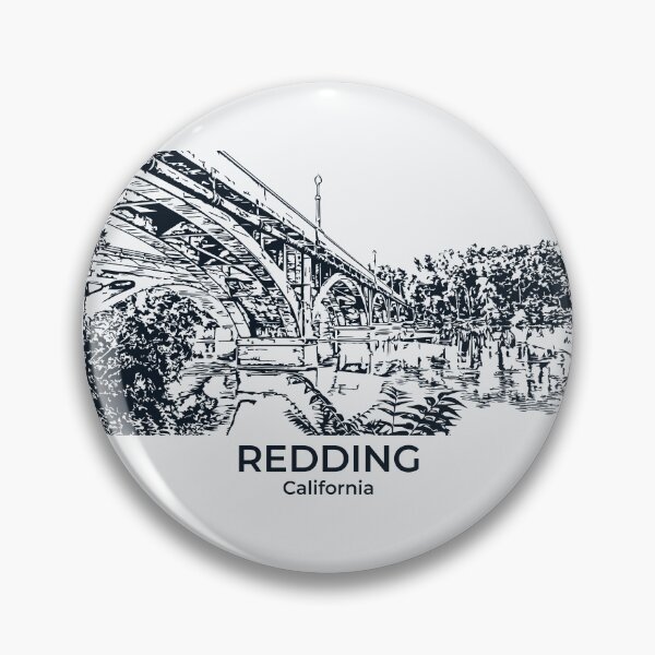 Item preview, Redding - California designed and sold by Lakeric Cityscapes.