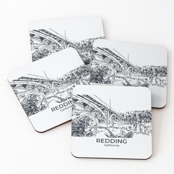 Item preview, Redding - California designed and sold by Lakeric Cityscapes.