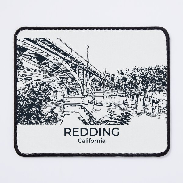 Item preview, Redding - California designed and sold by Lakeric Cityscapes.