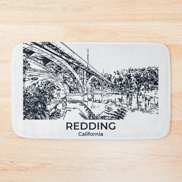Item preview, Redding - California designed and sold by Lakeric Cityscapes.