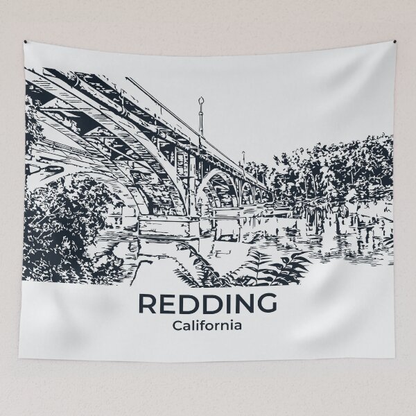 Item preview, Redding - California designed and sold by Lakeric Cityscapes.