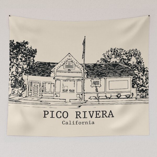 Item preview, Pico Rivera - California designed and sold by Lakeric Cityscapes.