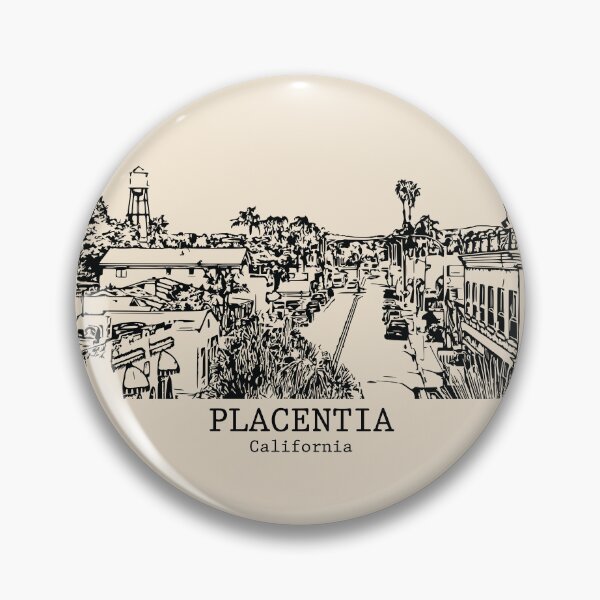 Item preview, Placentia - California designed and sold by Lakeric Cityscapes.