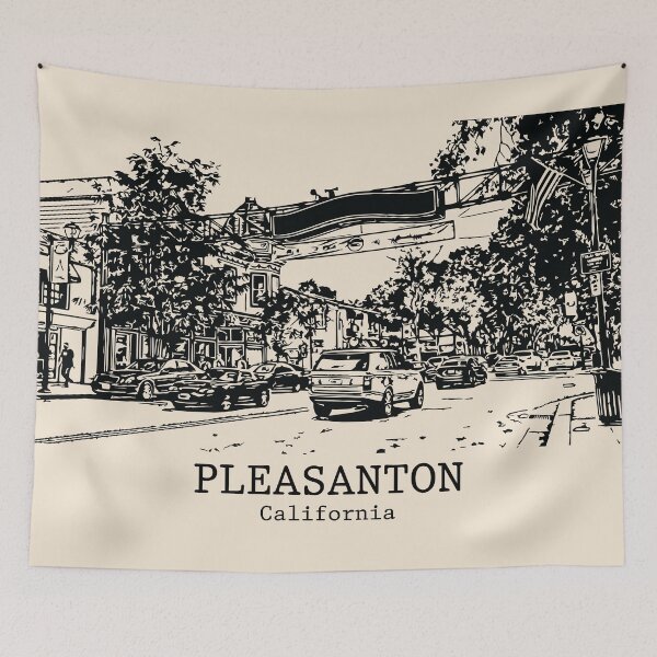 Item preview, Pleasanton - California designed and sold by Lakeric Cityscapes.