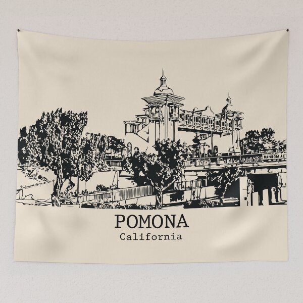 Item preview, Pomona - California designed and sold by Lakeric Cityscapes.