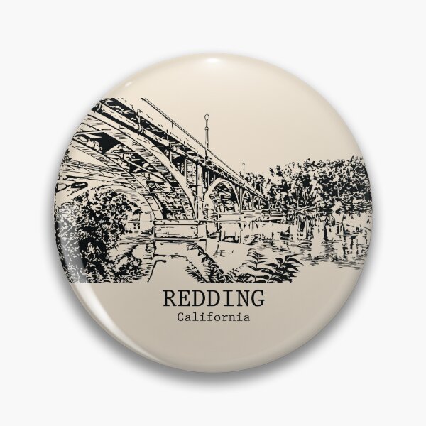 Item preview, Redding - California designed and sold by Lakeric Cityscapes.