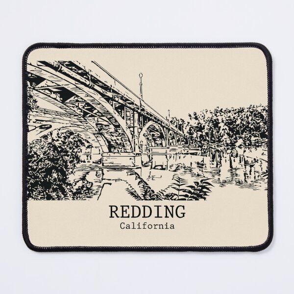 Item preview, Redding - California designed and sold by Lakeric Cityscapes.