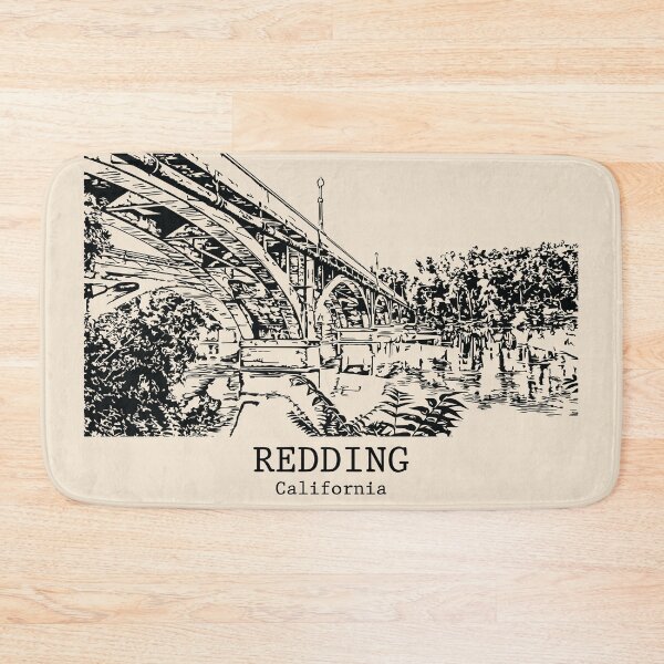 Item preview, Redding - California designed and sold by Lakeric Cityscapes.