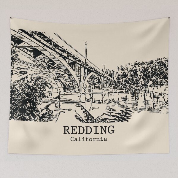 Item preview, Redding - California designed and sold by Lakeric Cityscapes.