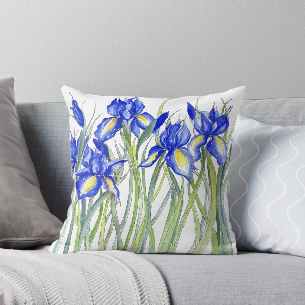 Item preview, Blue Iris, Illustration designed and sold by JRoseDesign.