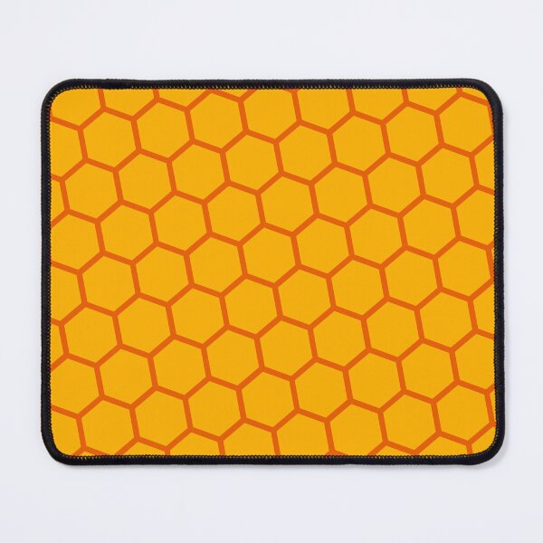 Item preview, Luxury Yellow Hexagon Polygon - Abstract Geometric Shape Pattern - Personal Gifts designed and sold by RoyalStarsPatts.