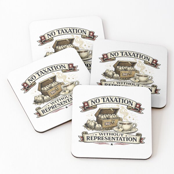Item preview, No Taxation Without Representation American History  designed and sold by The Junto Shop.