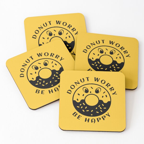 Item preview, Donut Worry Be Happy Donut Funny designed and sold by Sachie's Studio.
