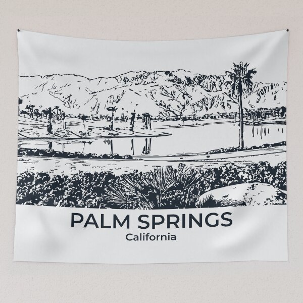 Item preview, Palm Springs - California designed and sold by Lakeric Cityscapes.