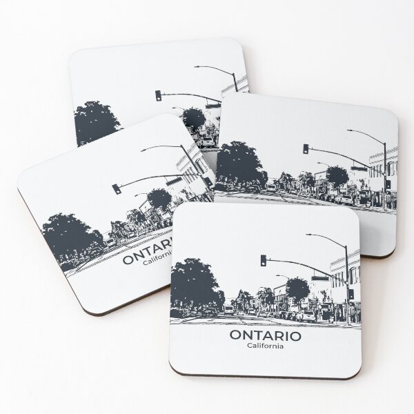Artikelvorschau, Ontario - Kalifornien entworfen und verkauft von Lakeric Cityscapes.