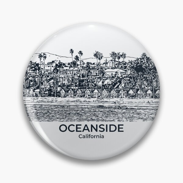 Item preview, Oceanside - California designed and sold by Lakeric Cityscapes.
