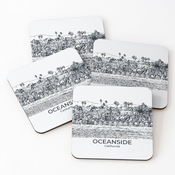 Item preview, Oceanside - California designed and sold by Lakeric Cityscapes.