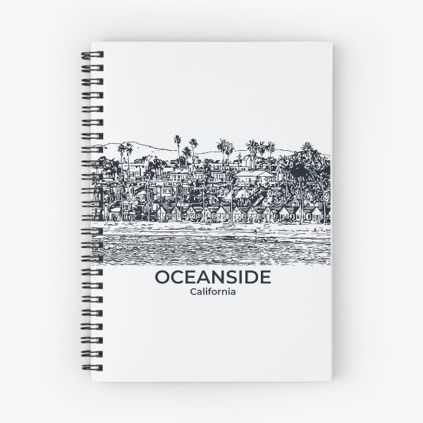 Item preview, Oceanside - California designed and sold by Lakeric Cityscapes.