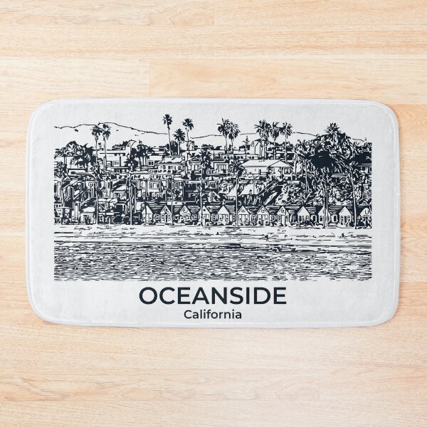 Item preview, Oceanside - California designed and sold by Lakeric Cityscapes.