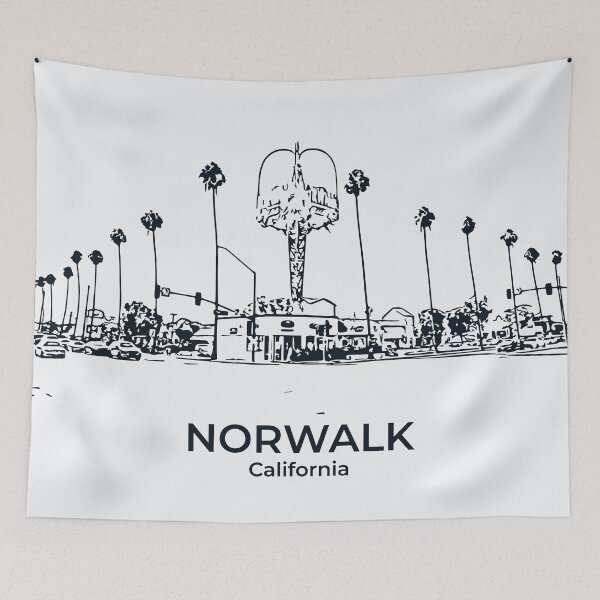 Item preview, Norwalk - California designed and sold by Lakeric Cityscapes.