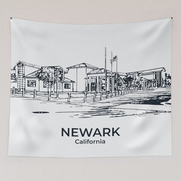 Item preview, Newark - California designed and sold by Lakeric Cityscapes.