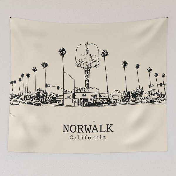 Item preview, Norwalk - California designed and sold by Lakeric Cityscapes.