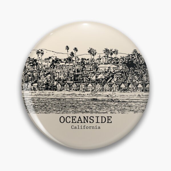 Item preview, Oceanside - California designed and sold by Lakeric Cityscapes.
