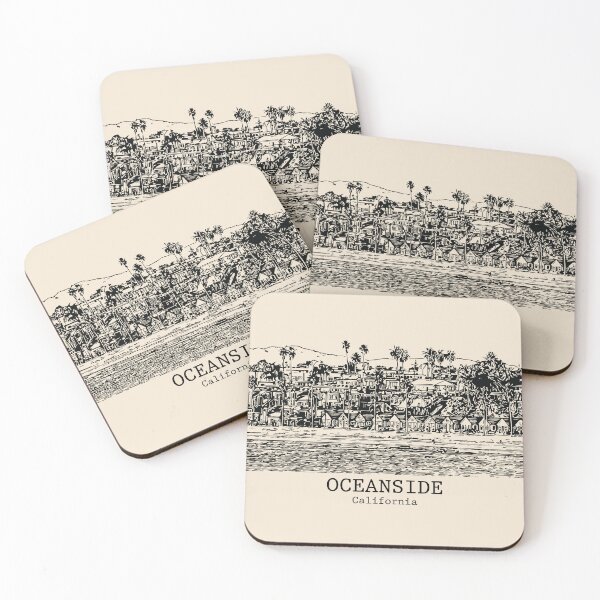 Item preview, Oceanside - California designed and sold by Lakeric Cityscapes.