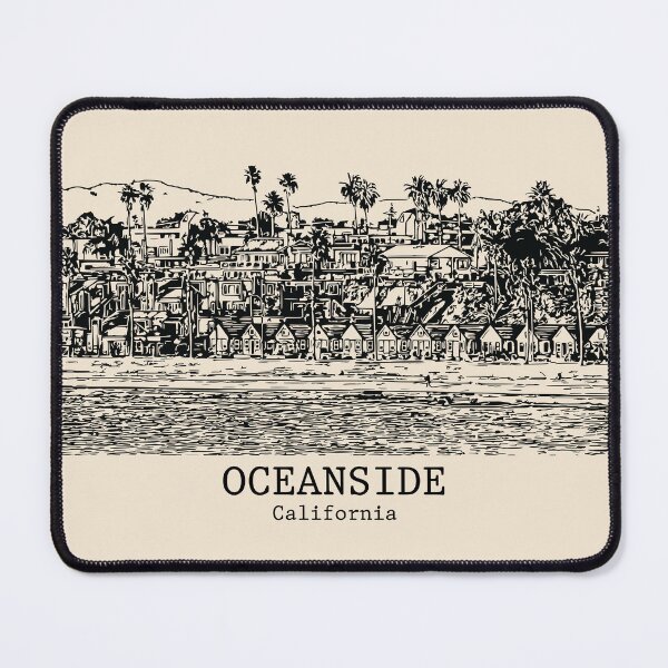 Item preview, Oceanside - California designed and sold by Lakeric Cityscapes.