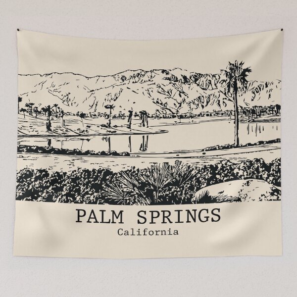 Item preview, Palm Springs - California designed and sold by Lakeric Cityscapes.