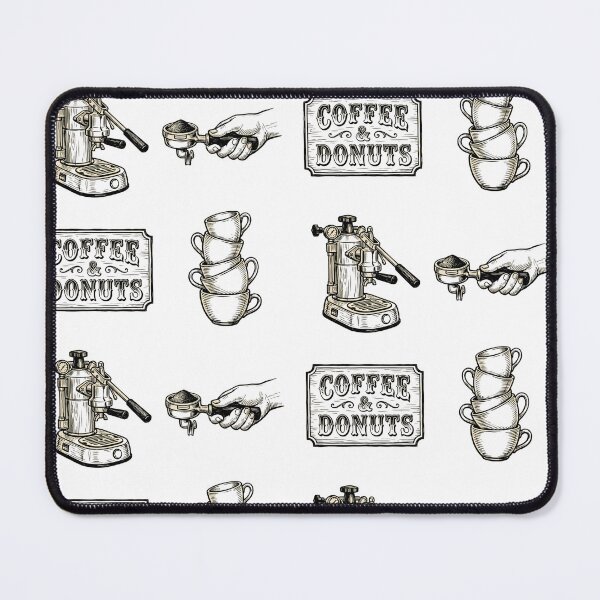 Item preview, Vintage Barista Tools and Coffee Shop Engraving Illustration Set designed and sold by NonditStudio.