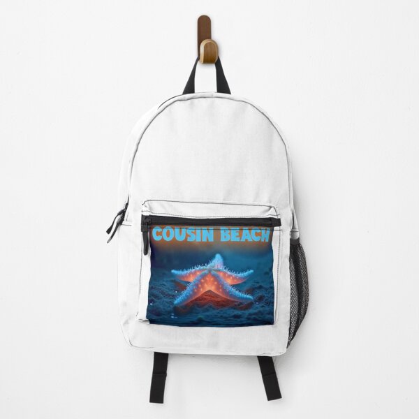 Item preview, Cousin Beach T-Shirt | Glowing Starfish Ocean Night Beach Vacation Design designed and sold by PixelWaveBD.