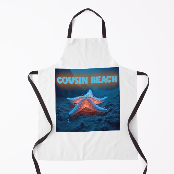 Item preview, Cousin Beach T-Shirt | Glowing Starfish Ocean Night Beach Vacation Design designed and sold by PixelWaveBD.