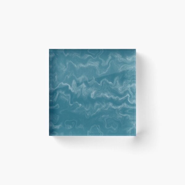 Item preview, Blue Waves Marble 1D6A80  designed and sold by DesignsbyPheby.