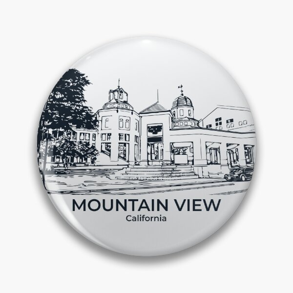 Item preview, Mountain View - California designed and sold by Lakeric Cityscapes.